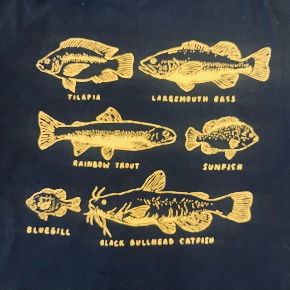 Old Navy cotton navy blue graphic design T-shirt Boys S (6-7) round neck
